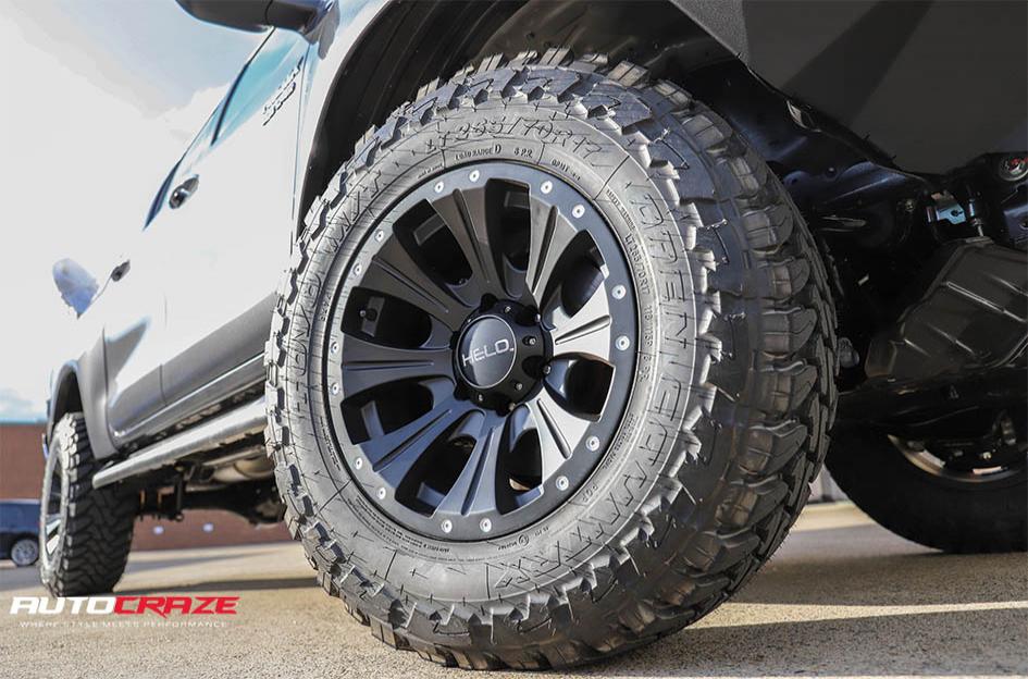 TOYOTA HILUX N80 4WD HE901 SATIN BLACK DARK TINT